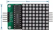 MAX7219 8x8 Dot Matrix Display Modülü 3