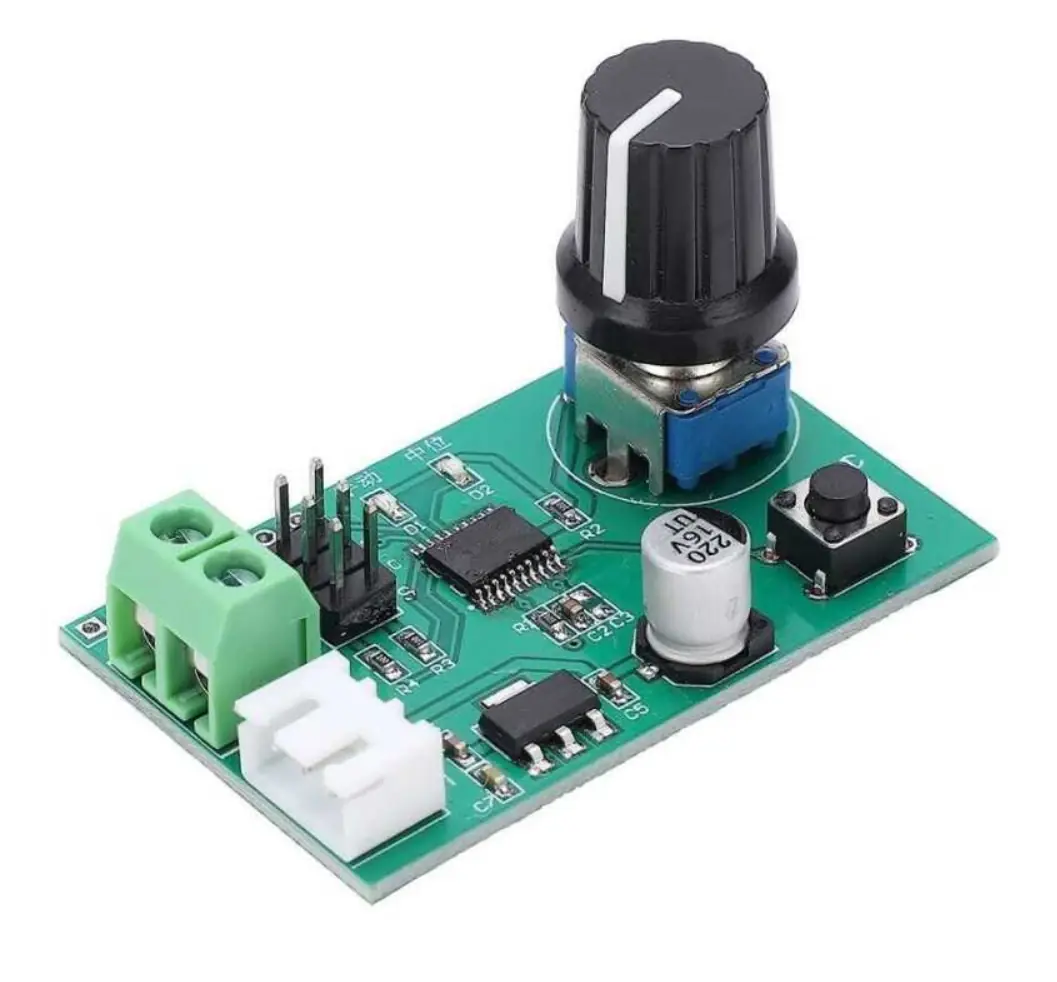 Servo Motor Kontrol Cihazı Çift Kanal Potansiyometre Kontrollü