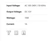 12V 1A Horoz Adaptör 2