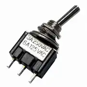 IC-139 3 Pin Toggle Anahtar – ON/OFF Mini Metal Kollu Switch MTS-102 1
