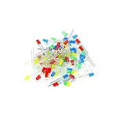 5mm Karışık Renklerde Led Diyot - 5 Farklı Renk - 100 Adet 2
