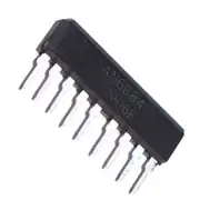 AN6884 5 LED Seviye Göstergesi Sürücü Entegresi SIP-9 2
