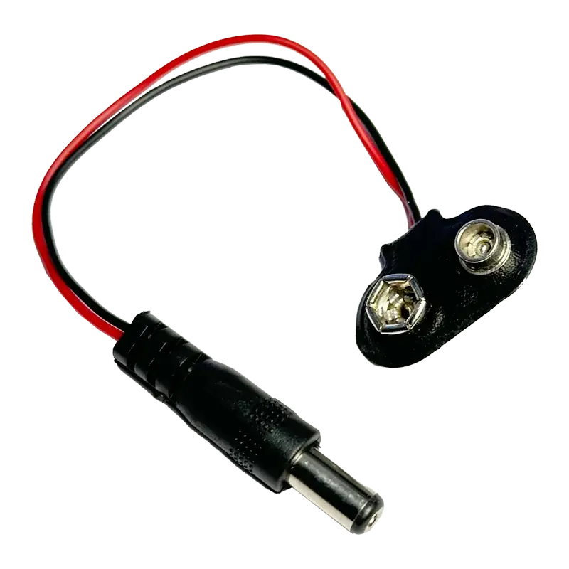 9V Pil Başlığı Jaklı Arduino Uyumlu