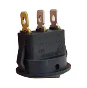 IC-132 Yuvarlak Nokta Işıklı Rocker Anahtar – 3 Pin 220V ON/OFF Switch 2
