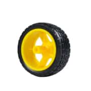 6V 250RPM Sarı Motor Uyumlu Tekerlek - Motor Tekeri 2