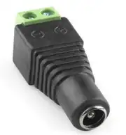 IC-254D 5.5x2.1mm Dişi DC Barrel Jack Klemensli 2