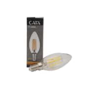 Cata 4W Flamanlı Şeffaf Led Buji Ampul CT-4066 2