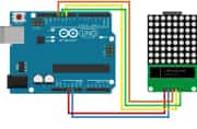 MAX7219 8x8 Dot Matrix Display Modülü 4