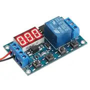 Zaman Ayarlı Zaman Tetiklemeli 12V Röle Micro USB Girişli XY-J02 3