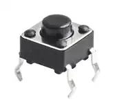 6x6x4.3mm Push Buton – 4 Pin Tact Switch 2