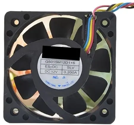 50mm Fan G5015M12D1+6 12V 0.2A 50*50*15mm 4pin