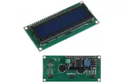 IIC/I2C Modüllü 2x16 Mavi LCD Ekran - Lehimli 3