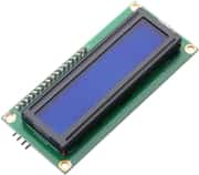 IIC/I2C Modüllü 2x16 Mavi LCD Ekran - Lehimli 2