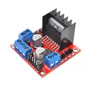 L298N Voltaj Regülatörlü Çift Motor Sürücü Kartı 3