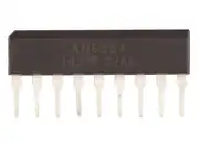 AN6884 5 LED Seviye Göstergesi Sürücü Entegresi SIP-9 1