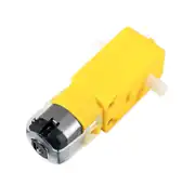 6V 250RPM Redüktörlü Sarı Motor 2