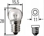 2.5V E10 Deney Ampulü – Mini Vidalı Eğitim ve Hobi Ampulü 3