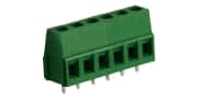 6 Pin 5.00 mm Yeşil PCB Klemens 3