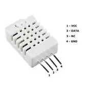DHT22 Isı ve Nem Sensörü Arduino Sıcaklık ve Nem Ölçer AM2302 2