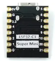 ESP32-C3 Süper Mini Wifi ve Bluetooth Modülü 3