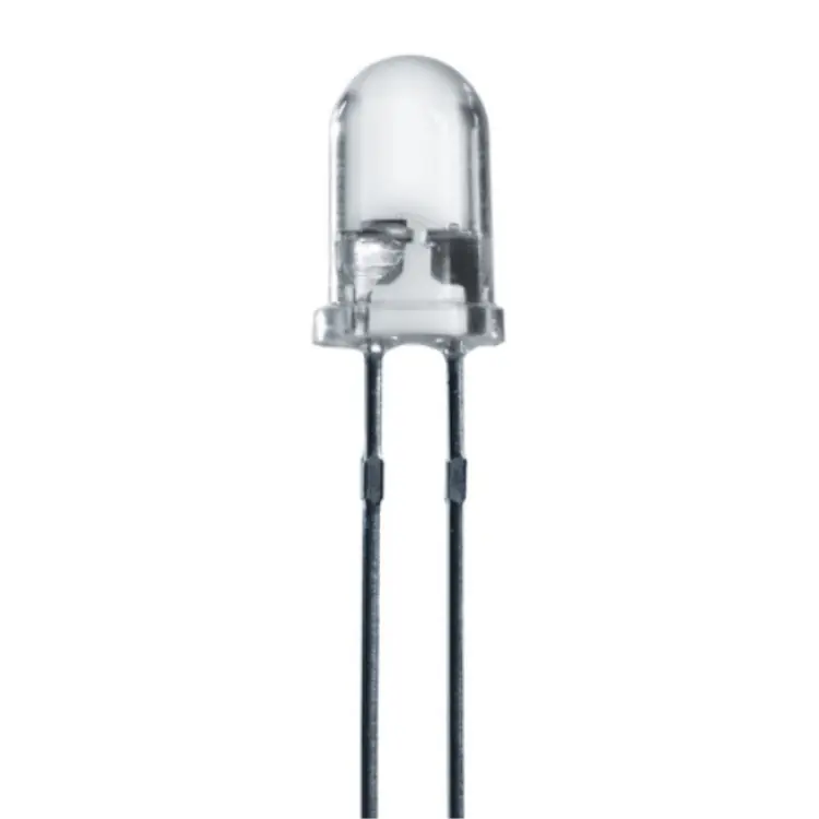 5mm Beyaz Şeffaf Led Diyot - 1 Adet