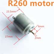 3v 6v Dc Yuvarlak Motor Mini Robotik Deney Eğitici Elektrik Motoru Oyuncak Araba Motoru 3