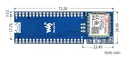 Waveshare SIM7080G NB-IoT / Cat-M(eMTC) / Raspberry Pi Pico için GNSS Modülü, Küresel Bant Desteği (IMEI KAYITSIZ) 5
