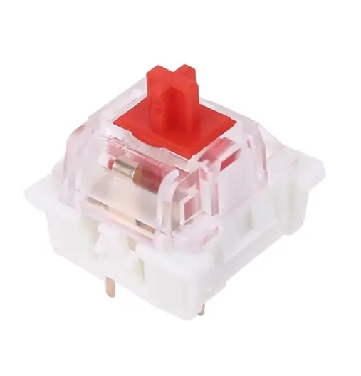 IC-204D Mekanik Klavye Butonu - Kırmızı 45GF