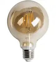 Cata CT-4286 9W E27 2700K G95 Glop Led Rustik Ampul 1