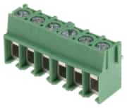 6 Pin 5.00 mm Yeşil PCB Klemens 2