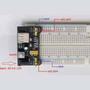 3.3V / 5V Breadboard Güç Kartı 4