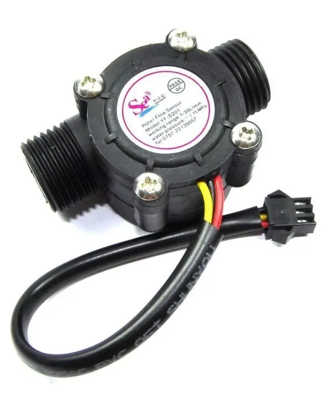 YF-S201 Su Akış Sensörü 1-30 L/dk Hall Effect Debimetre
