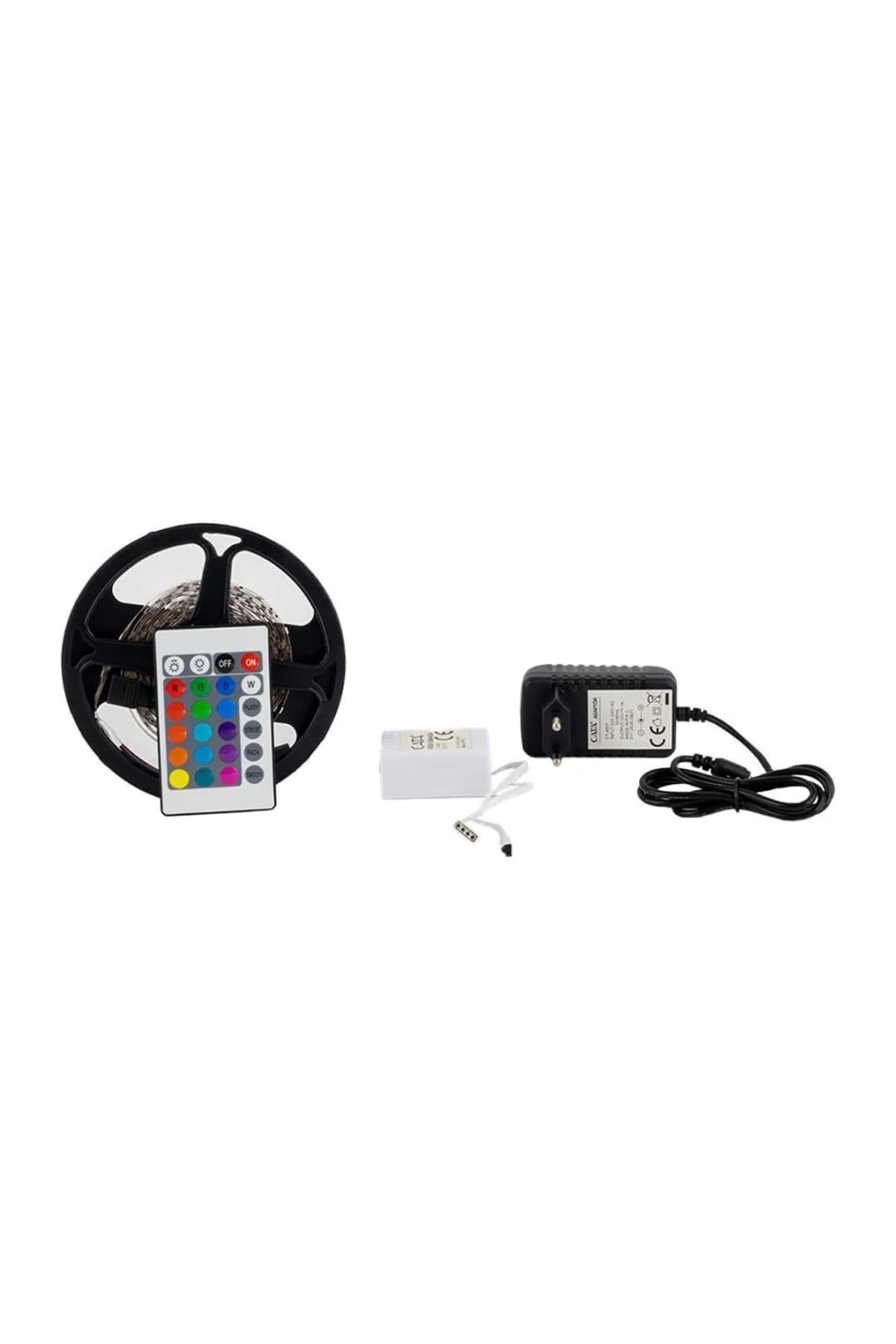 Cata Ct-4557 Rgb Şerit Led Seti ( 5 Mt Rgb Led 3 Renk + Trafo + Rgb Kumanda 