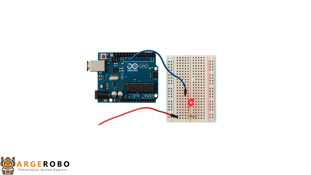 Arduino ile Buton ile LED Yakma Projesi (Başlangıç Seviyesi Adım Adım Eğitim)