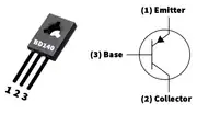 BD140 PNP BJT Transistör To-126 2