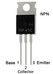 TIP41C NPN BJT Transistör 100V 6A TO-220 3