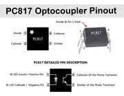 PC817 DIP-4 Transistör Çıkışlı Optokuplör Entegresi 5