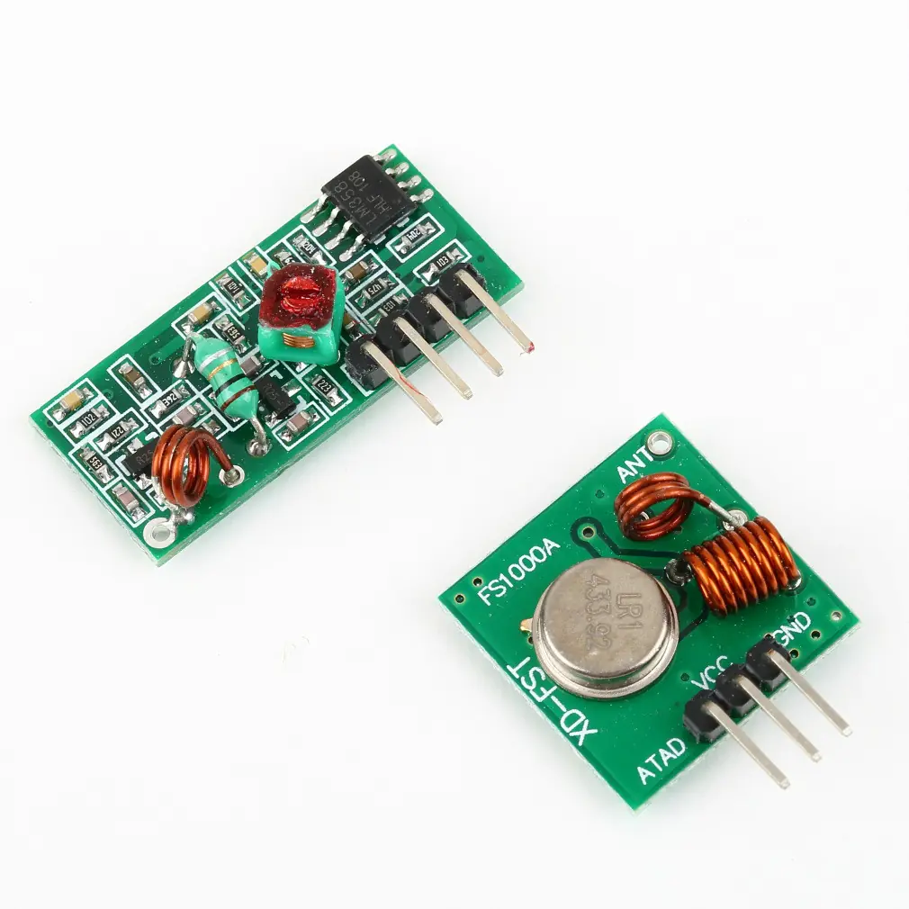 433 Mhz RF Kablosuz Alıcı Ve Verici Kiti