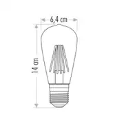 Cata Ct - 4284 Rustik Led Ampul 2