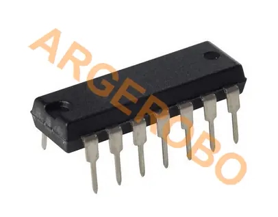 74LS47 DIP-16 BCD - 7 Segment Decoder Entegresi