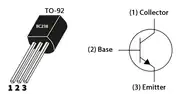 BC238 NPN BJT Transistör TO-92 2