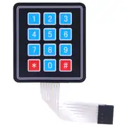 3X4 Membrane Tuş Takımı Keypad 1