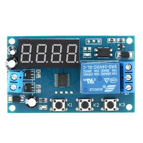 Zaman Ayarlı Zaman Tetiklemeli 12V Röle Micro USB Girişli XY-J02
