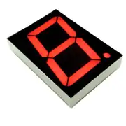 0.28 İNÇ 1 BASAMAKLI KIRMIZI ANOT 7 SEGMENT GÖSTERGE DİSPLAY 1