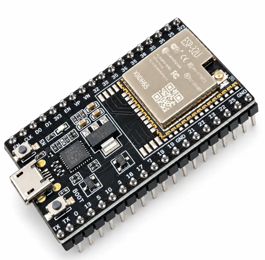 ESP32-WROOM-32U WiFi Bluetooth Harici Anten Girişli Geliştirme Kartı