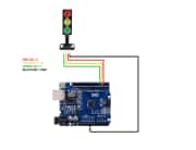 LED TRAFİK LAMBASI MODÜLÜ 3