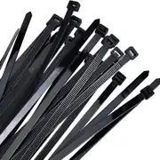 2,5MM X 100MM KLİPS (SİYAH PLASTİK KELEPÇE) 1
