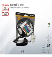 Cata Ct-4557 Rgb Şerit Led Seti ( 5 Mt Rgb Led 3 Renk + Trafo + Rgb Kumanda  3