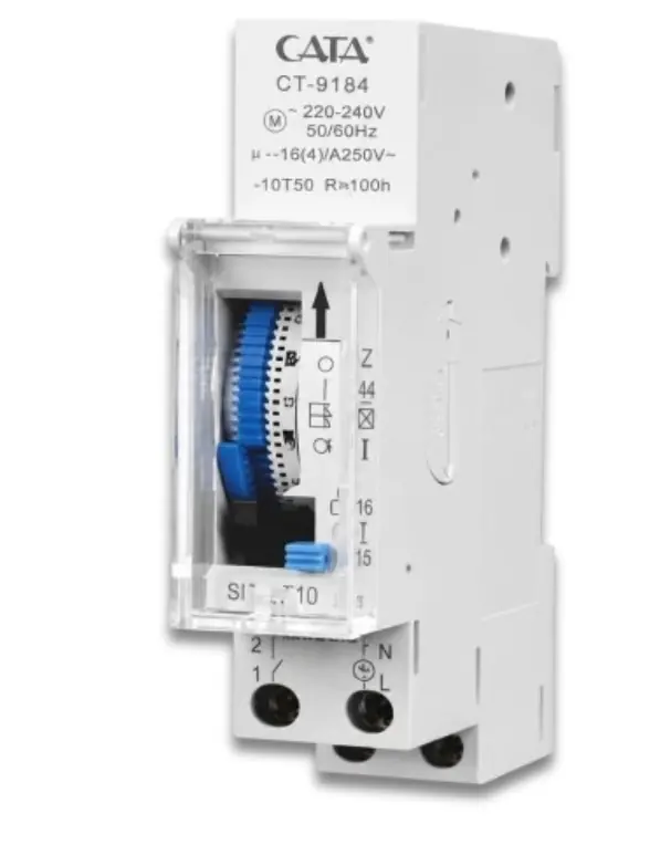 CT-9184 W Otomat Tipi Analog Zaman Saati