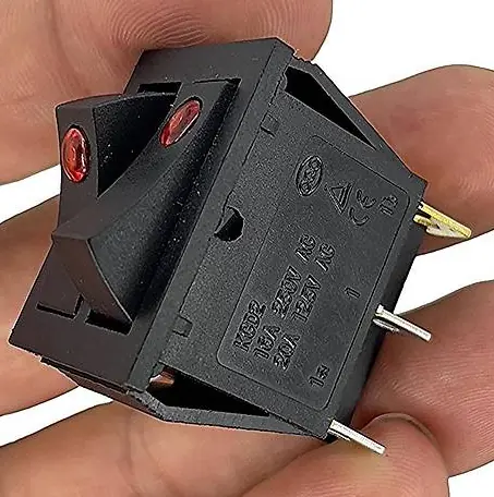 IC-102 İkili Nokta Işıklı Anahtar - 6 PİN